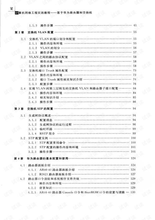 計(jì)算機(jī)網(wǎng)絡(luò)工程實(shí)踐指南 基于華為路由與交換平臺(tái)